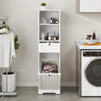 Meuble de tri de linge inclinable à un tiroir