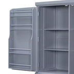 Garde-manger de cuisine autoportant Whisen 73 avec tiroirs et étagères réglables pour le rangement et l'organisation dans la salle à manger ou la cuisine