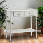 Leick Home Coastal, Console étroite de couloir à un tiroir