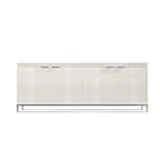 Meuble d'appoint Clihome Furniture en bois à 4 portes