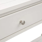 Table d'entrée avec tiroirs de rangement, console avec étagère