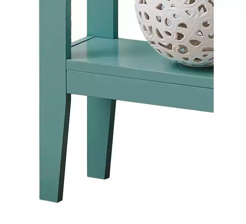 Console étroite avec étagères pour entrée, couloir ou salon