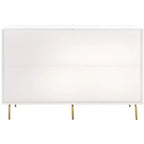 Commode 6 tiroirs Genevieve - DRS5002 - Noyer/Blanc - Safavieh