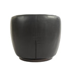 Fauteuil pivotant rembourré avec rangement, chaise d'appoint moderne pour salon, chambre, bureau, espaces de lecture - PU