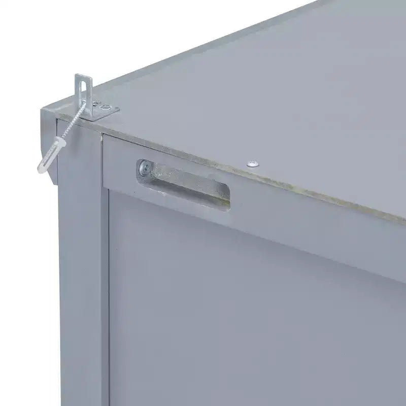 Garde-manger de cuisine autoportant Whisen 73 avec tiroirs et étagères réglables pour le rangement et l'organisation dans la salle à manger ou la cuisine