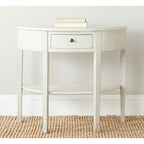 SAFAVIEH Sabina Table Console Bouleau Blanc Cassé - 33.9 x 14.4 x 30.1 - 34Lx14Px30H