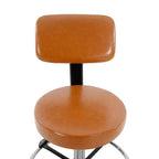 Tabouret de dessin Home Imports Emporium - Tabouret réglable pivotant en similicuir avec repose-pieds et dossier