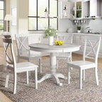 Ensemble de table à manger et chaises 5 pièces pour 4 personnes