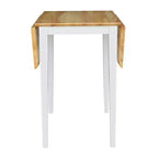 Table à manger avec rallonges expresso, 4 places