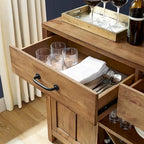 Buffet Crosley Roots en finition naturelle - 52 L x 18 P x 36 H