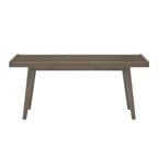 Banc d'entrée Plank+Beam, banc en bois massif pour chambre à coucher, couloir, porche, 105 cm