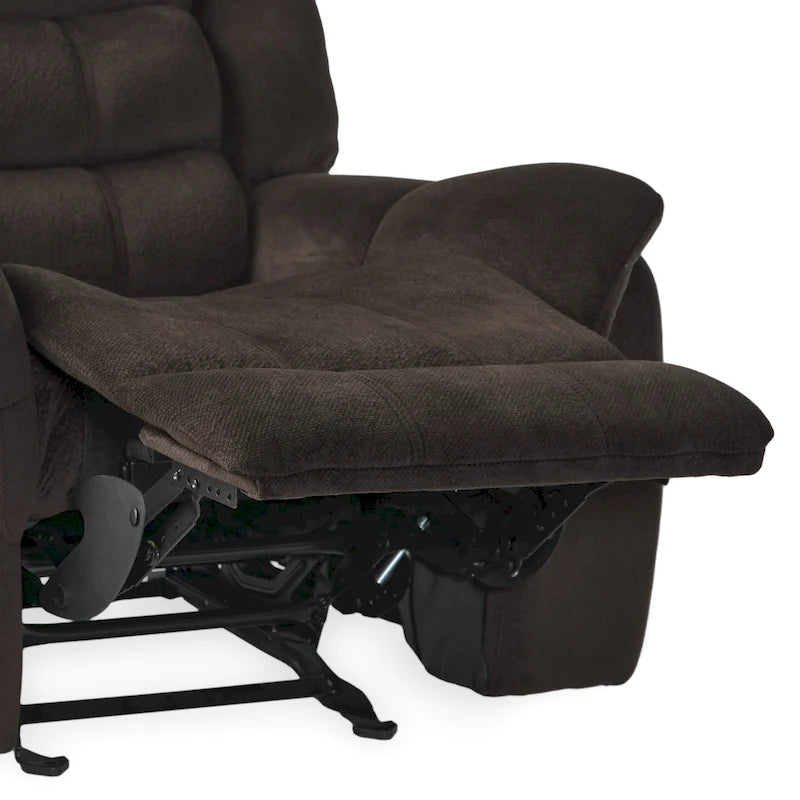 Fauteuil inclinable et relax glissant en acier Hawthorne par Christopher Knight Home