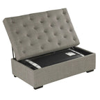 Pouf lit pliant, pouf de 126 cm avec lit pliant, pouf-lit convertible avec matelas à mémoire de forme et design capitonné