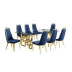 Ensembles de salle à manger avec grande table en verre Meubles de qualité supérieure