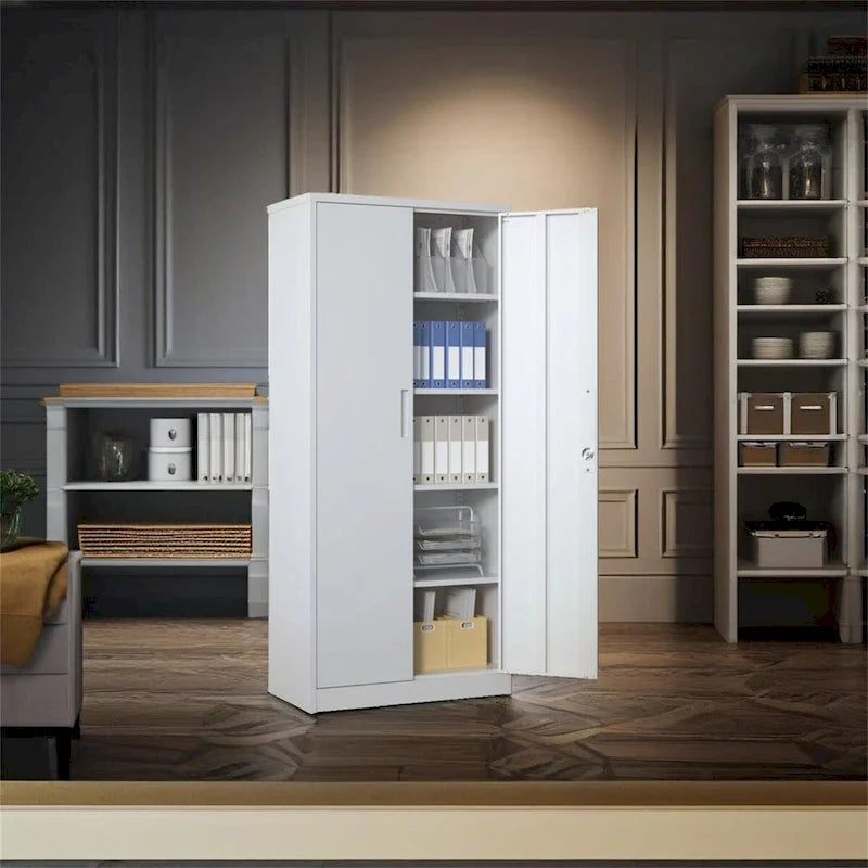 Armoire de rangement métallique pour garage