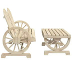 vidaXL Ensemble de salon de jardin Meubles d'extérieur 4 pièces Bois de sapin massif