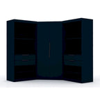 Mulberry 2.0 Semi-ouvert 3 sections Moderne 4 tiroirs Armoire d'angle Ensemble de 3