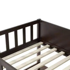 Lit superposé triple pour enfants, lit superposé trois places détachable avec échelle et barrière de sécurité, se sépare en 3 lits
