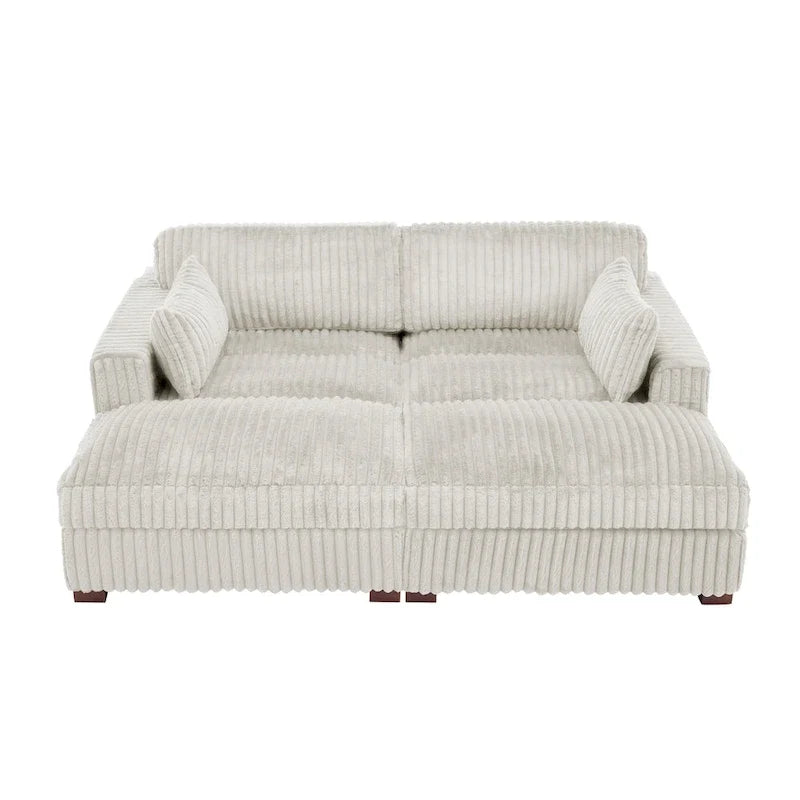 Canapé modulaire en tissu pour salon et chambre à coucher