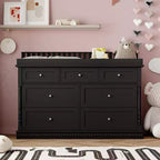 Commode à langer polyvalente Famapy : Conception convertible, tiroirs spacieux, évolutive avec votre tout-petit