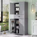 Meuble de rangement de salle de bain moderne Christopher Knight Home Ashbur avec tiroir et étagère réglable