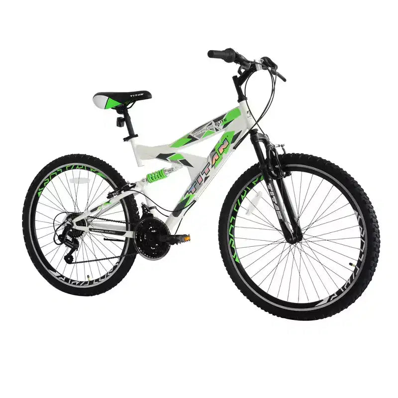 VTT tout-terrain Titan  Pathfinder pour homme, 21 vitesses, double suspension