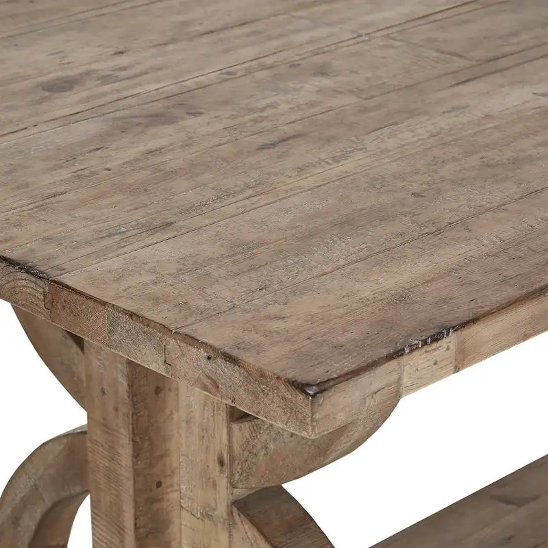 Ensemble de salle à manger 7 pièces en bois recyclé Paloma Farmhouse par iNSPIRE Q Artisan