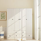 Armoire de chambre Armoire Armoire Dressing Tringle à vêtements Tiroir
