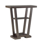 Table console Newport V avec étagères de Convenience Concepts