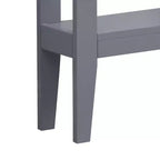 Console étroite avec étagères pour entrée, couloir ou salon
