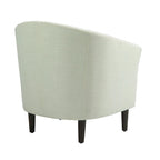 Fauteuils d'appoint modernes en forme de tonneau, Fauteuils club confortables