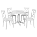 Ensemble de table à manger et chaises 5 pièces pour 4 personnes