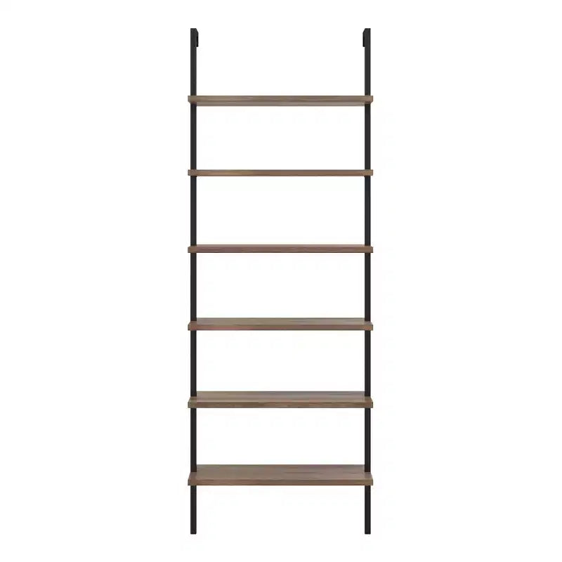 85 Theo 6 Tier Étagère bibliothèque murale en bois - Nathan James