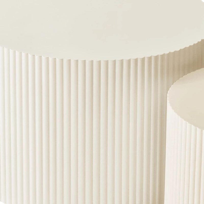 Ensemble de tables basses gigognes Wave Stripe