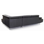 Canapé sectionnel en L 2 pièces en similicuir Riveredge de 277 cm de large - 76L x 109W x 28H
