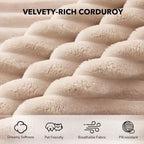 Canapé modulaire sectionnel nuage 107/137, canapé sans armature à assise profonde, canapés de sol confortables convertibles avec poufs et mousse à mémoire de forme