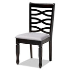 Ensemble de 4 chaises de salle à manger modernes et contemporaines