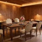 Longue table de cuisine pour 6 à 8 personnes Table à manger rectangulaire