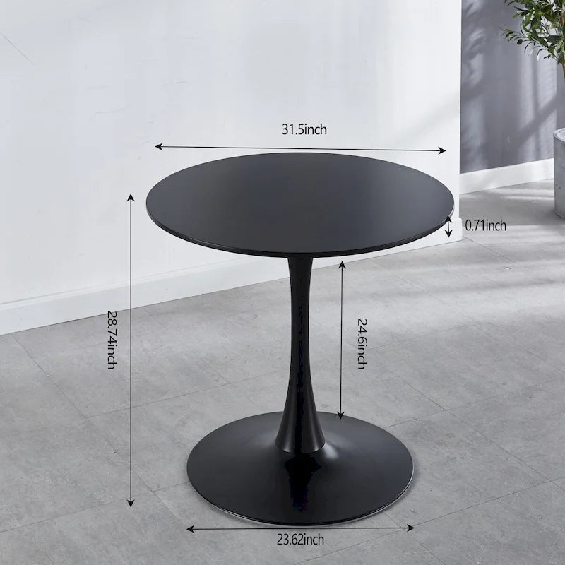 Ensemble table de salle à manger et 4-6 chaises moderne 5 pièces
