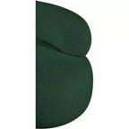 Meridian Furniture Fauteuil en tissu bouclette Venti