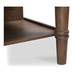 NADAAL STUDIOS Cove, îlot de cuisine en bois avec rangements - 72L x 40,5P x 36,5H