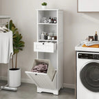Meuble de tri de linge inclinable à un tiroir