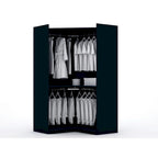 Ensemble de 2 armoires de coin Mulberry 3.0 modernes