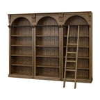 94 Bibliothèque murale haute traditionnelle, collection Stratton Marron - Martin Furniture
