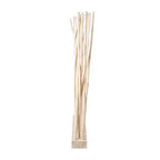 JONATHAN Y Tranquil 39W x 68H Paravent bohème côtier en branches de teck fabriquées à la main, un seul panneau