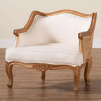 Chaise d'appoint Sylvestra Bali & Pari : assise basse, bois de bayur, rembourrage en mousse, aucun assemblage requis