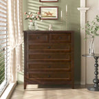 Buffet en bois massif avec tiroirs peints par pulvérisation, meuble de rangement de vaisselle/buffet/console/casier de rangement