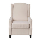 Fauteuil inclinable avec pochette arrière et garniture de clous décoratifs
