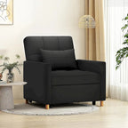 AECOJOY Fauteuil Convertible 3-en-1 avec Oreiller et Dossier Réglable